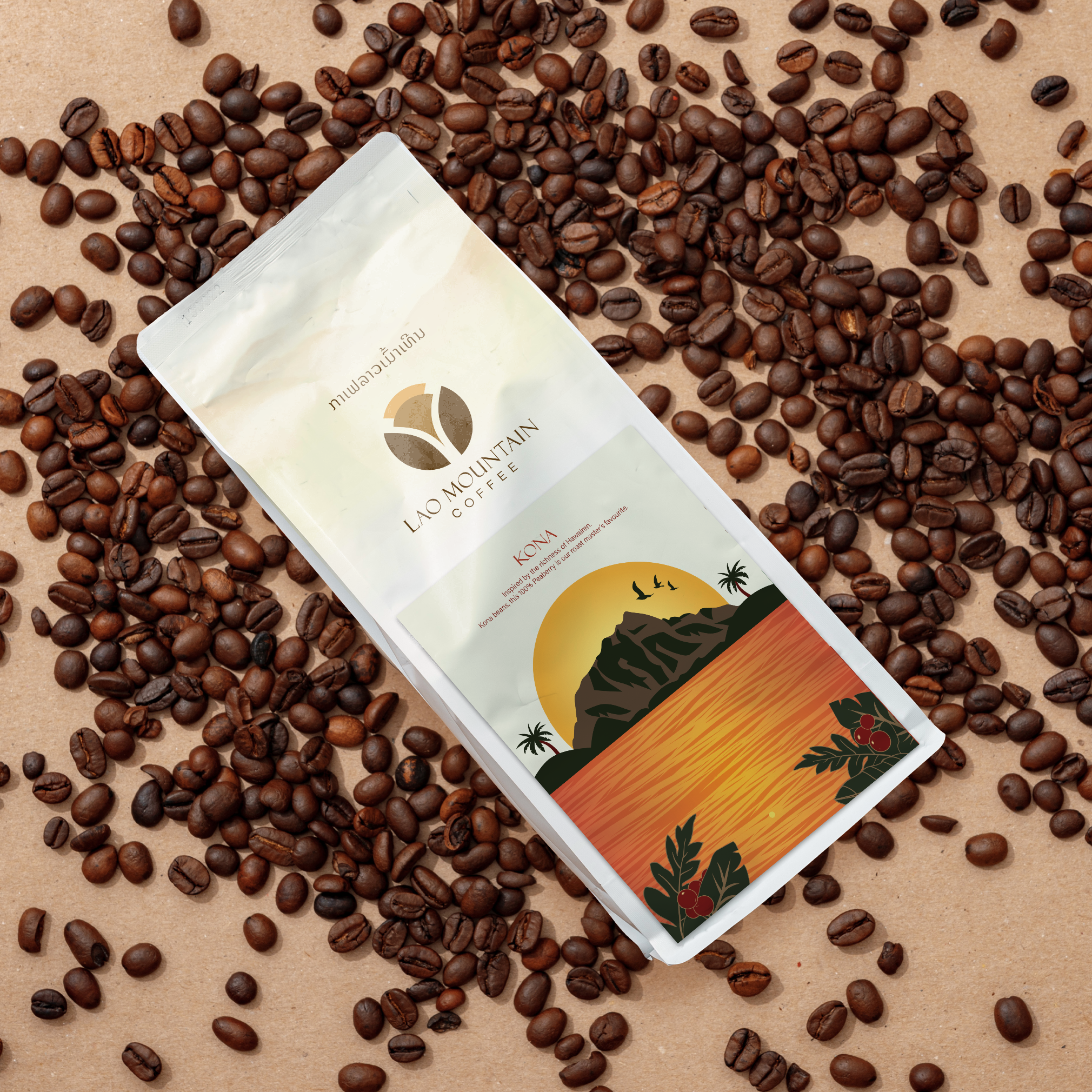 Kona Blend – Lao Mountain Coffee