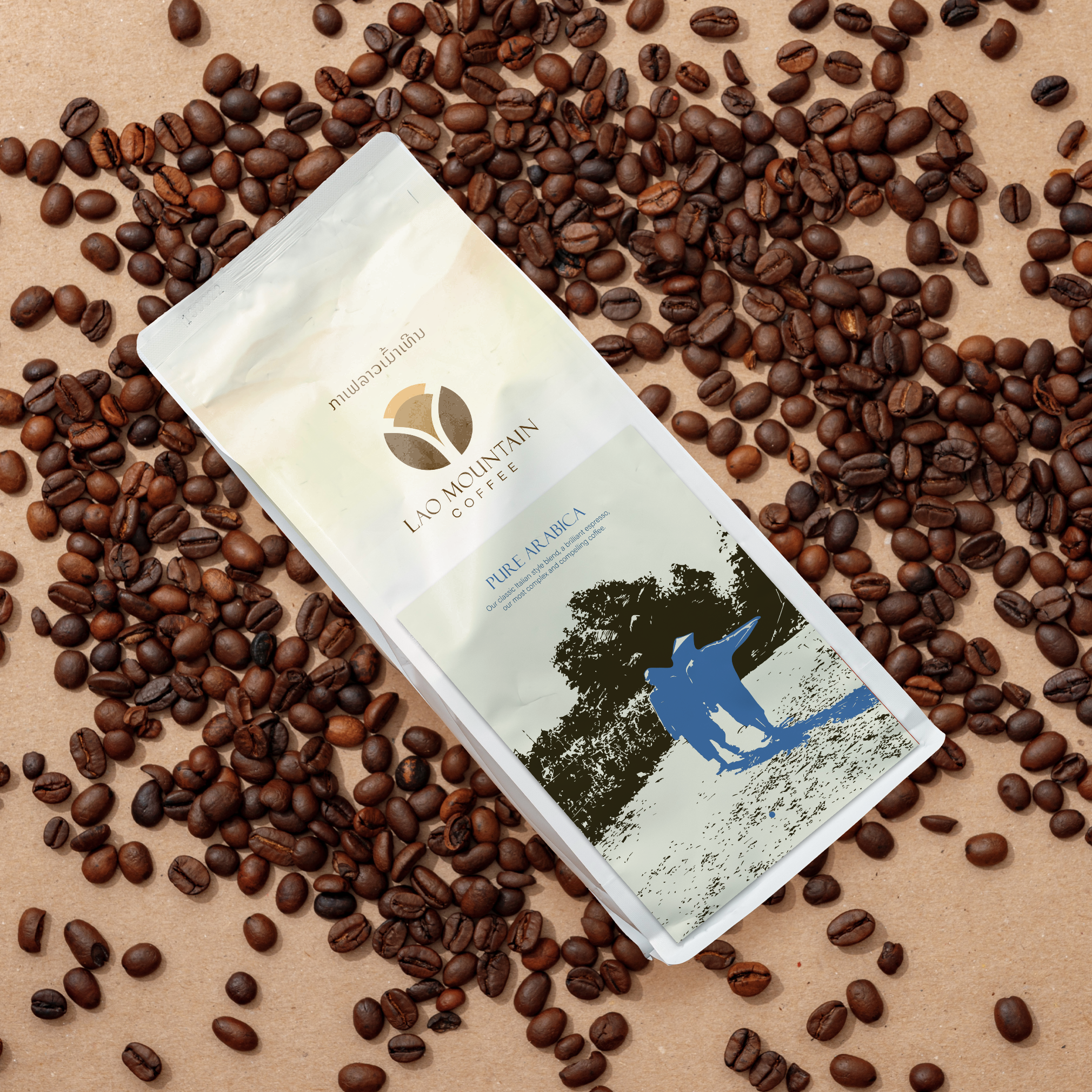 LAOページ Pure Arabica – Lao Mountain Coffee